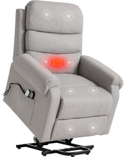 Power Lift Recliner Chair with Heat & Massage