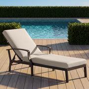 Adjustable Aluminum Patio Chaise Lounge