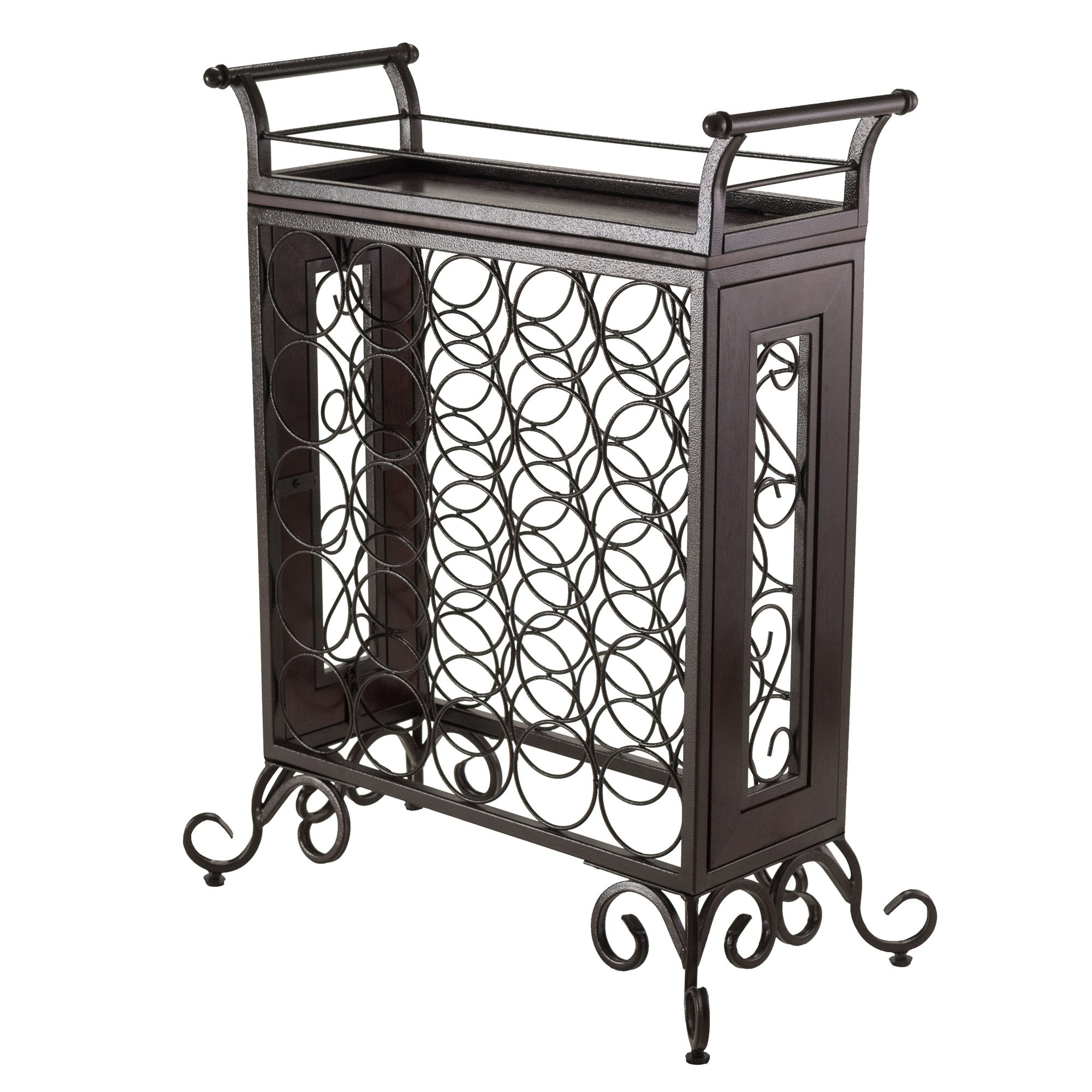 Winsome Silvano 5x5 Wine Rack (87523)