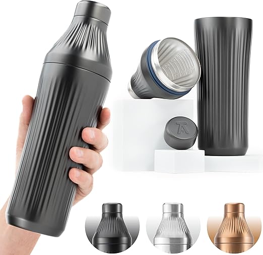 Hybrid Cocktail Shaker Set, 28 oz