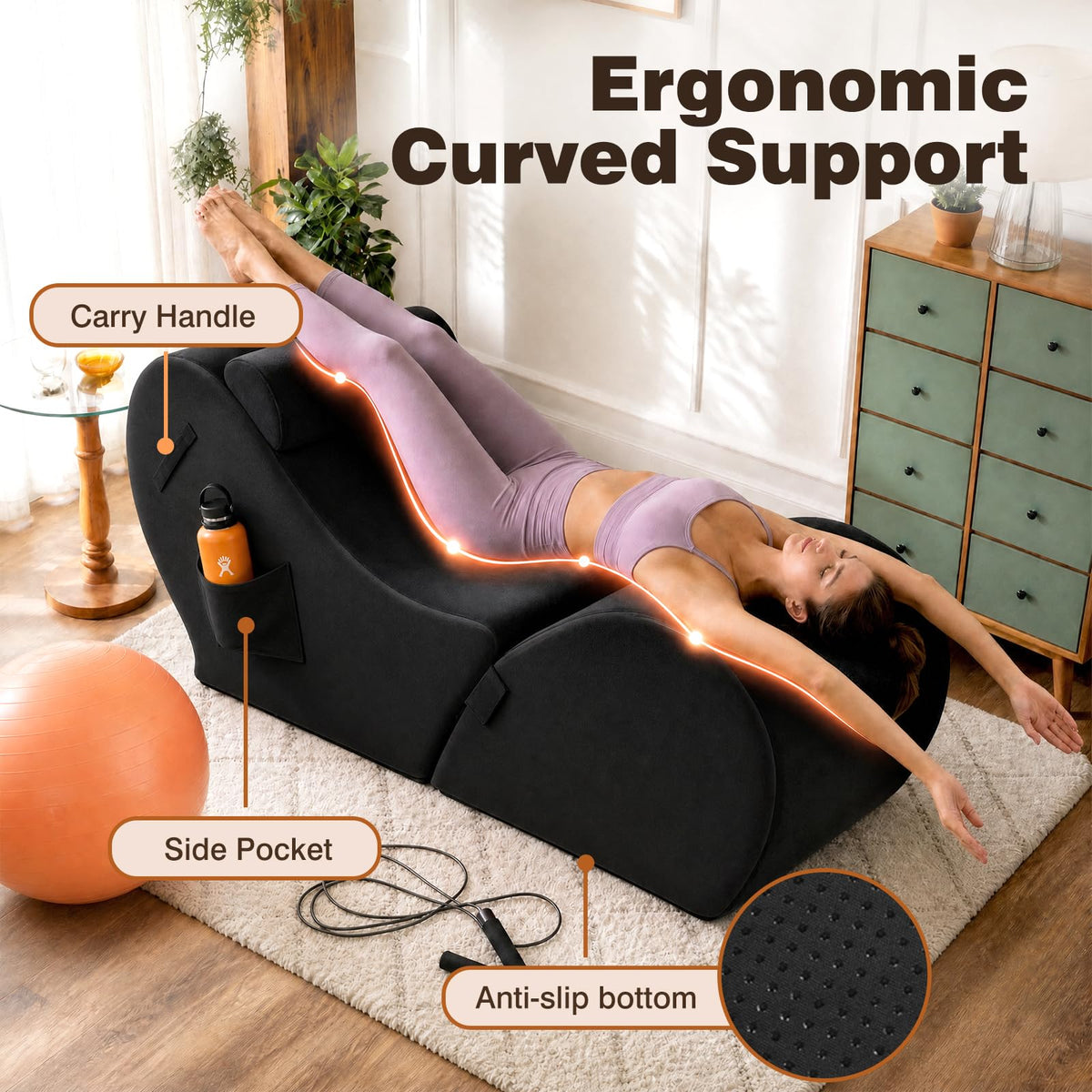 Convertible Yoga Chaise Lounge