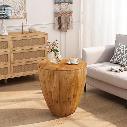 Barrel Drum Coffee Table