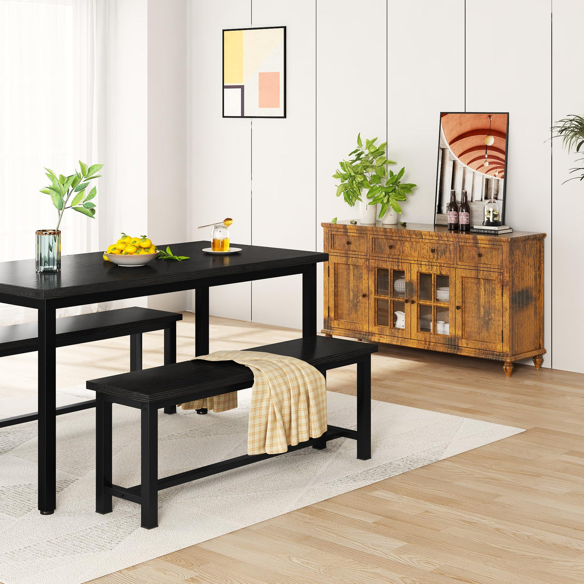Dining Bench Set of 2