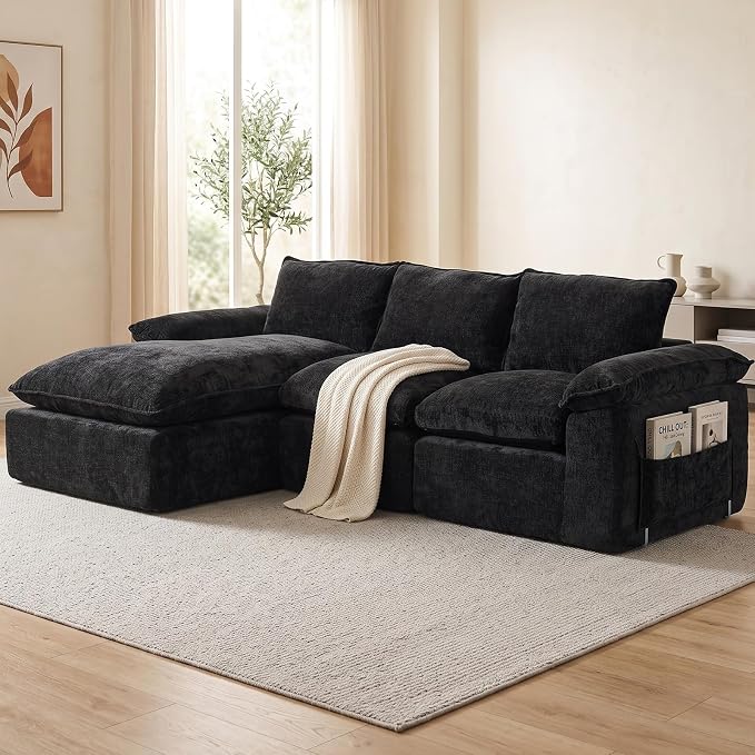 L-Shaped Modular Sectional Sofa
