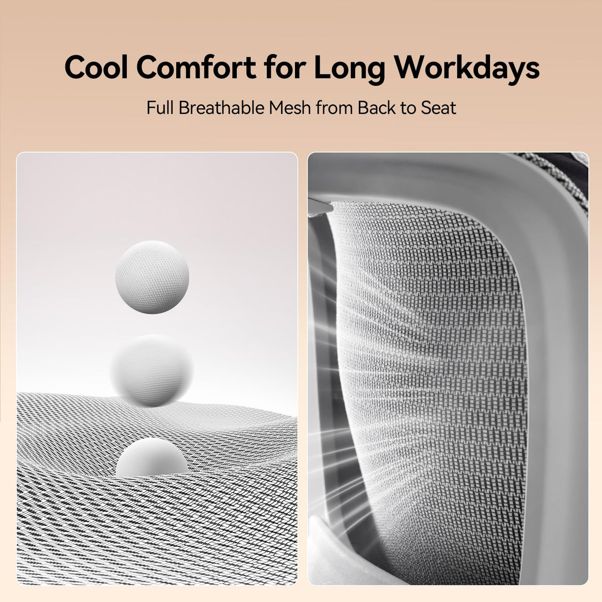SIHOO B100 Mesh Ergonomic Office Chair with Adaptive Lumbar Support