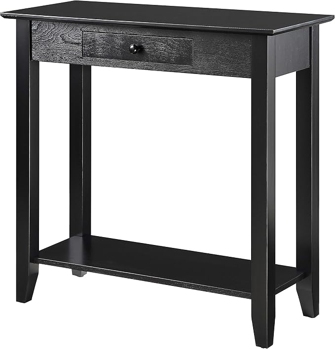 Cherry Console Table with Drawer