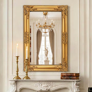 Antique Gold Baroque Wall Mirror
