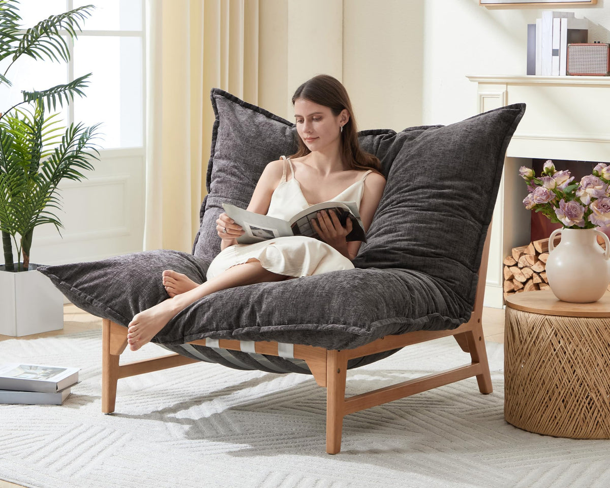 Oversized Convertible Lounge Chair