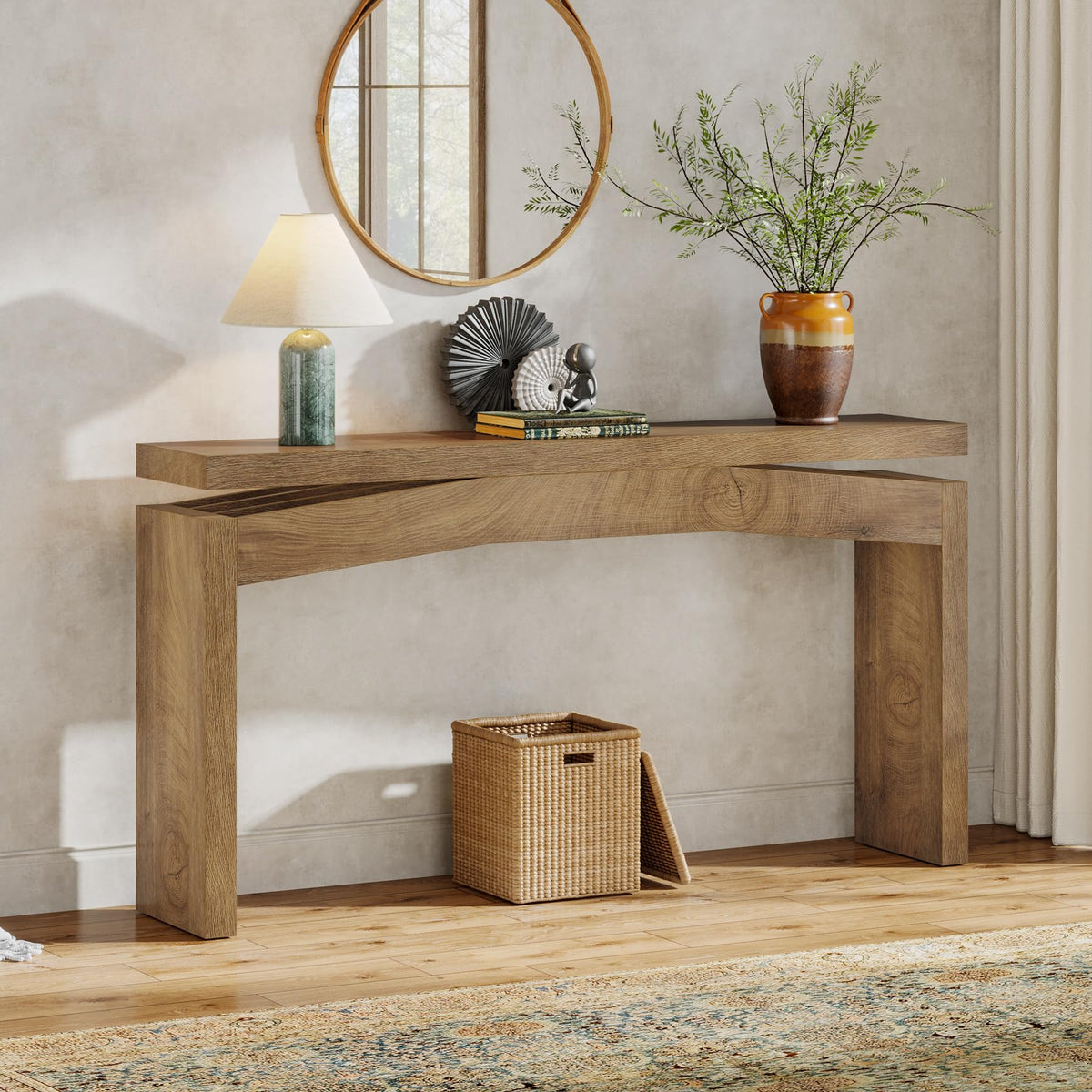 Celaform 63 Inch Console Tables for Entryway Farmhouse Style