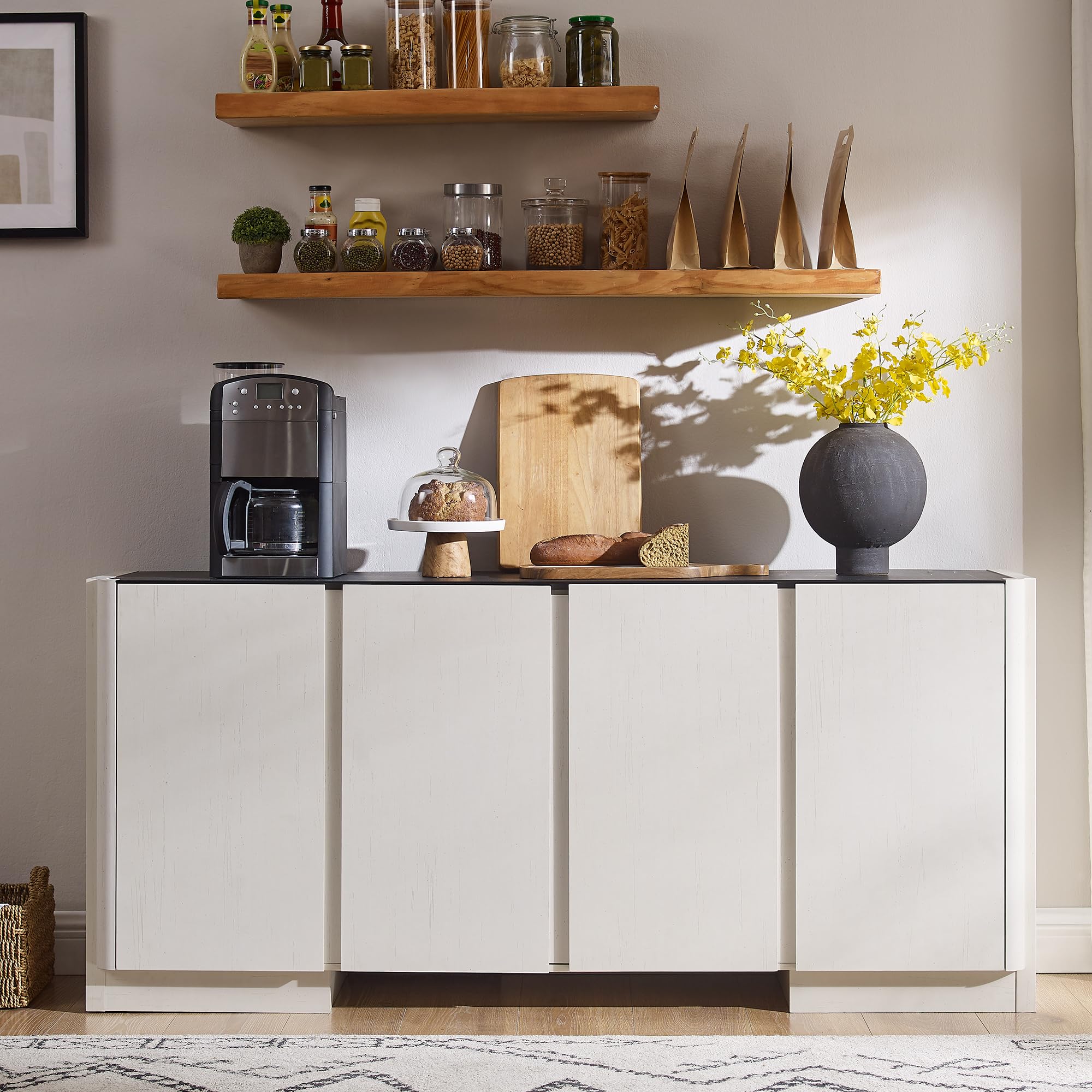 66" Sideboard Buffet Cabinet with Storage