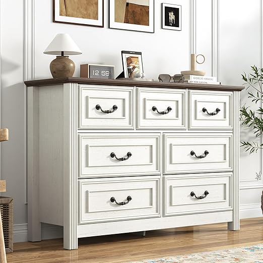 12-Drawer Farmhouse Dresser, 63"W