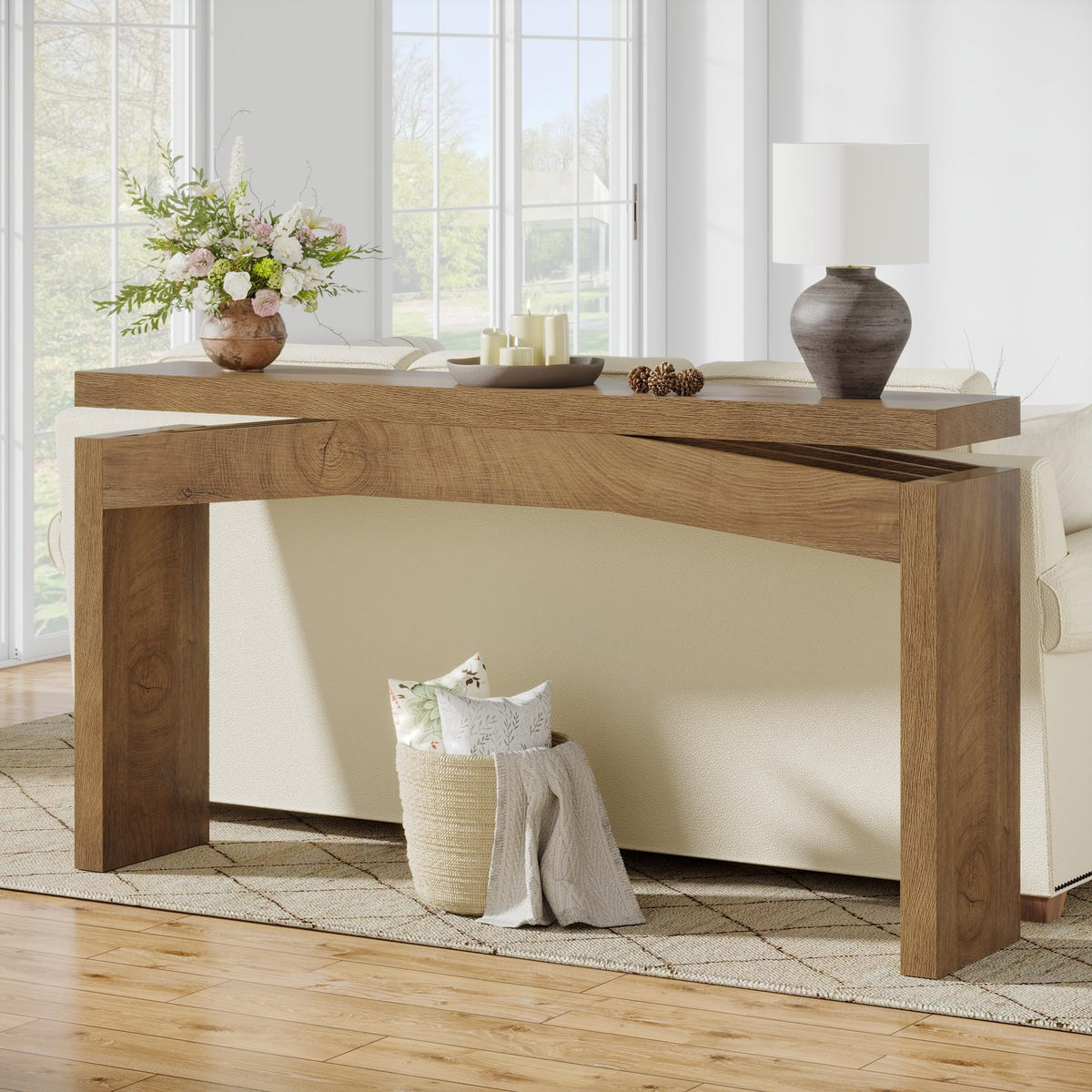 Celaform 63 Inch Console Tables for Entryway Farmhouse Style