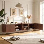 Wave Door TV Stand