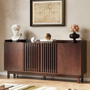 63" Buffet Cabinet with Grille Doors & Adjustable Shelves