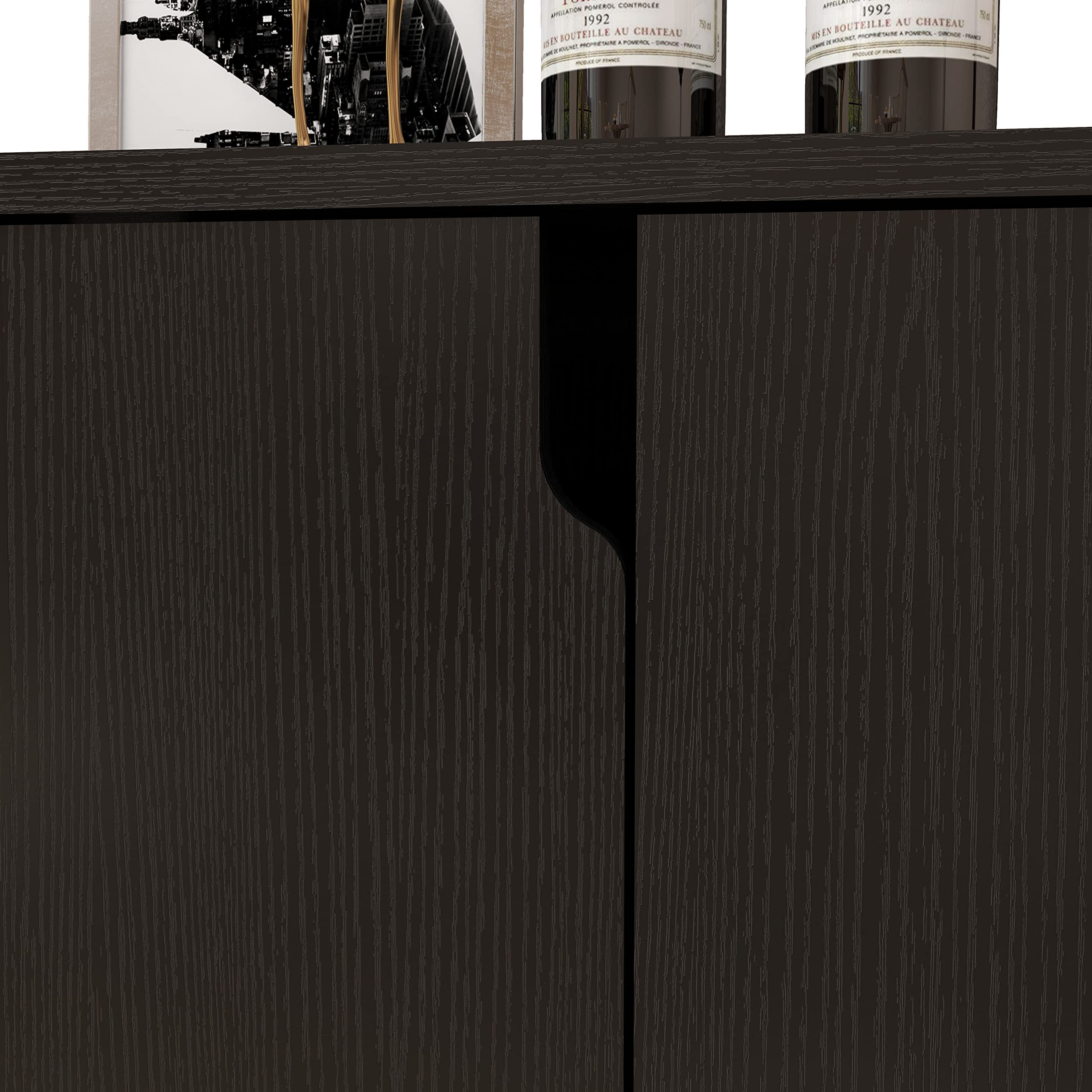 2-Door Storage Cabinet with Soft-Close Doors