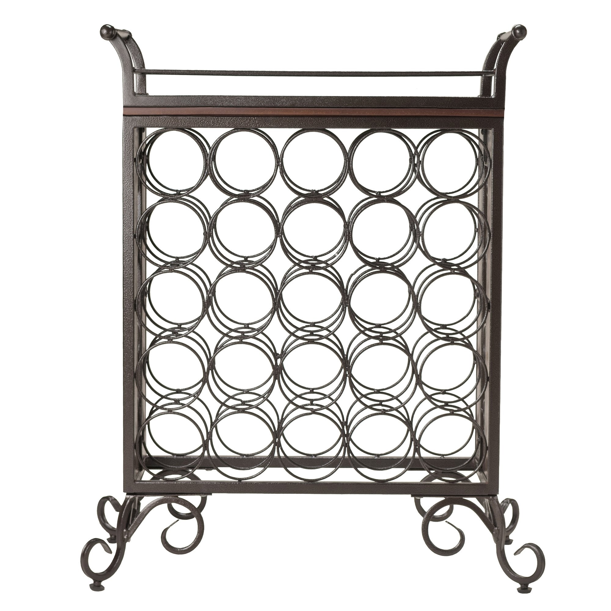 Winsome Silvano 5x5 Wine Rack (87523)