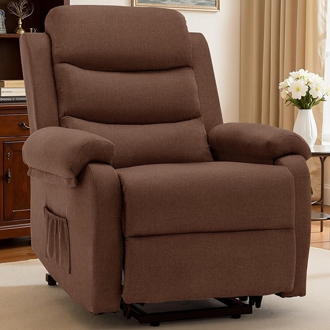 Power Lift Recliner Chair with Side Pockets
