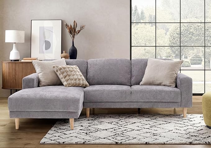 L-Shaped Sectional Sofa with Chaise