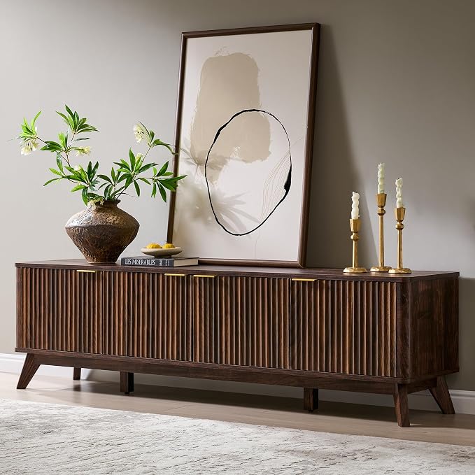 Fluted TV Stand