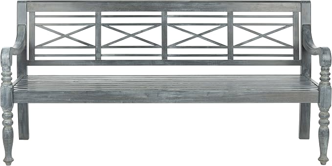 Acacia Wood Outdoor Bench