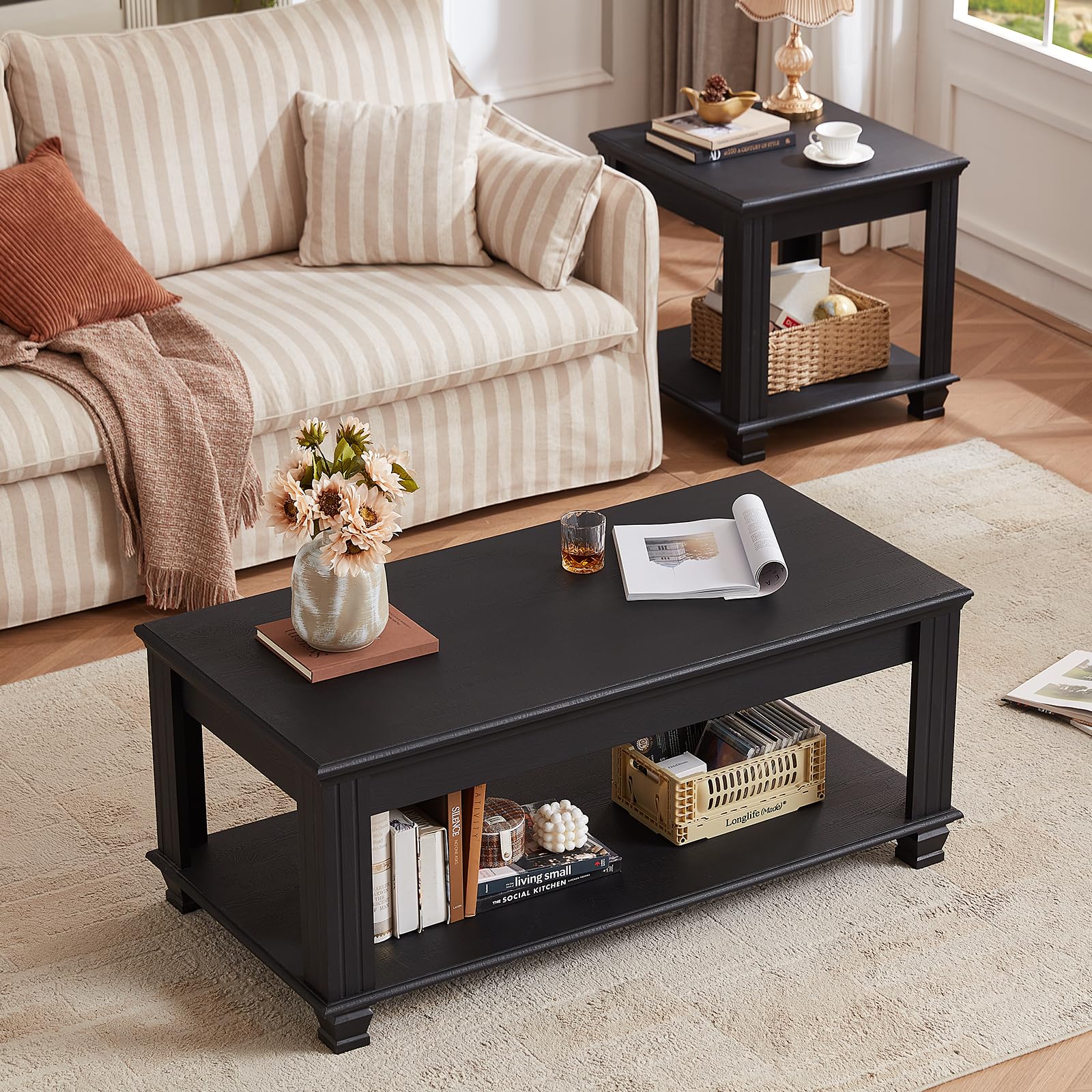 Farmhouse Coffee Table Set of 3