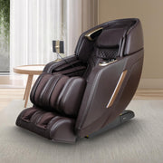 Titan 4D Ultima | 4D Massage Chair | Full Body Air Bag Massage | 2 Stage Zero Gravity Reclining | SL-Track | Foot Roller | Touchscreen Controller | for Home and Office Use (Brown)