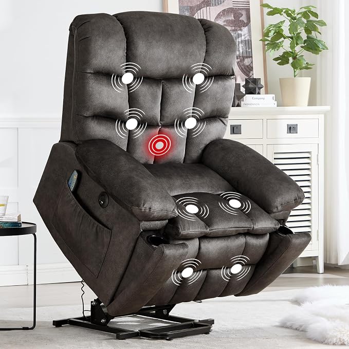 Power Lift Massage Recliner