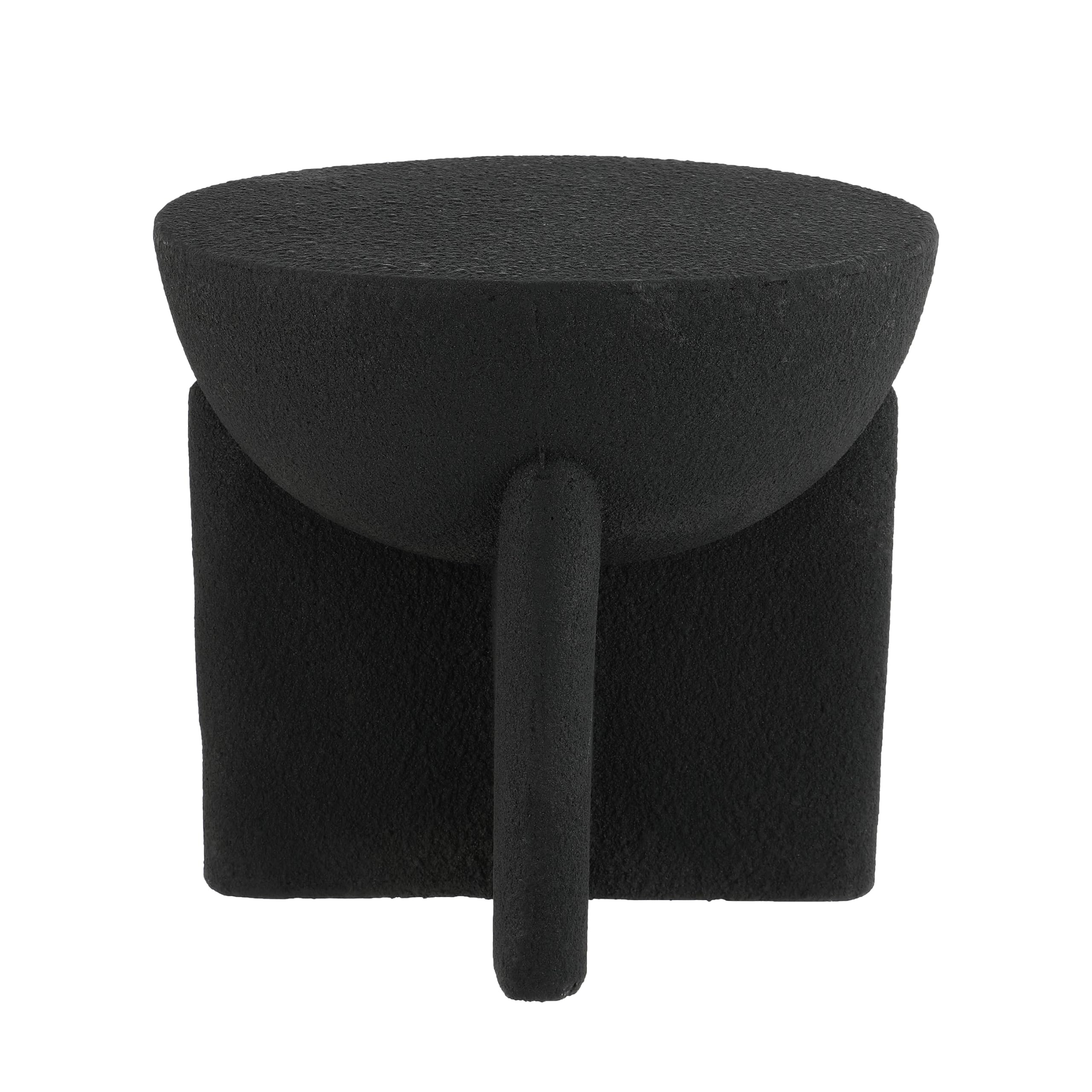 Round Drum Accent Table – Indoor/Outdoor