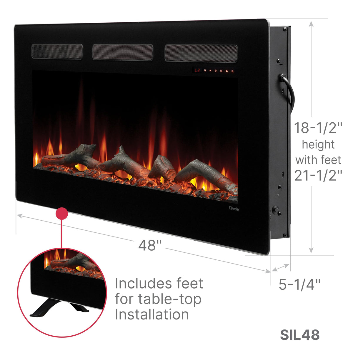 Linear Electric Fireplace