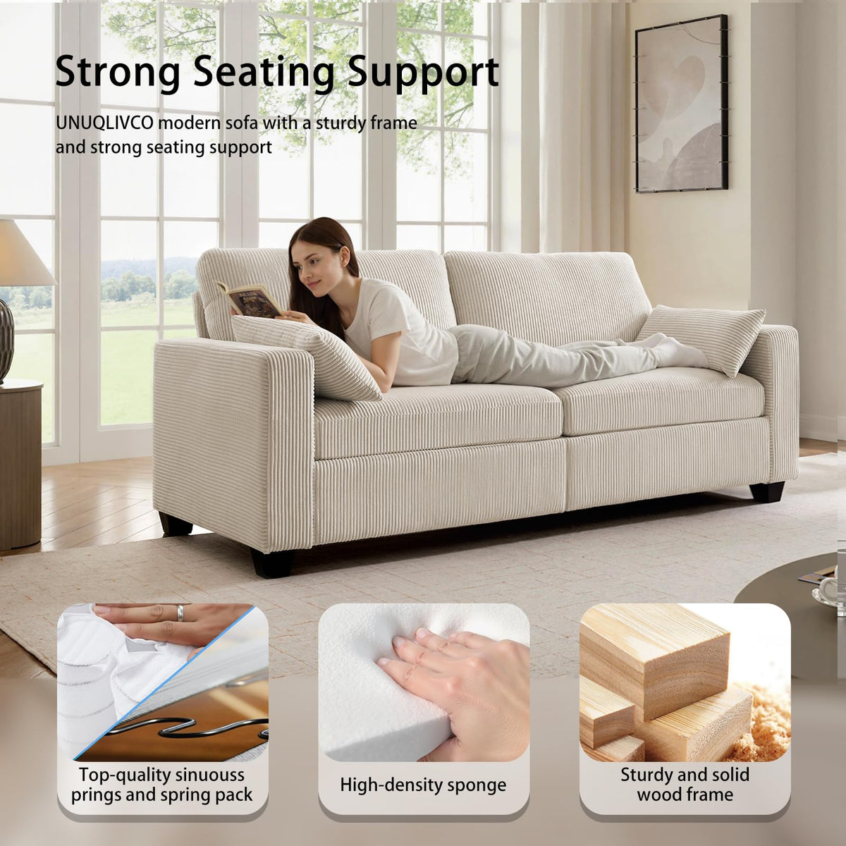 Corduroy Sofa