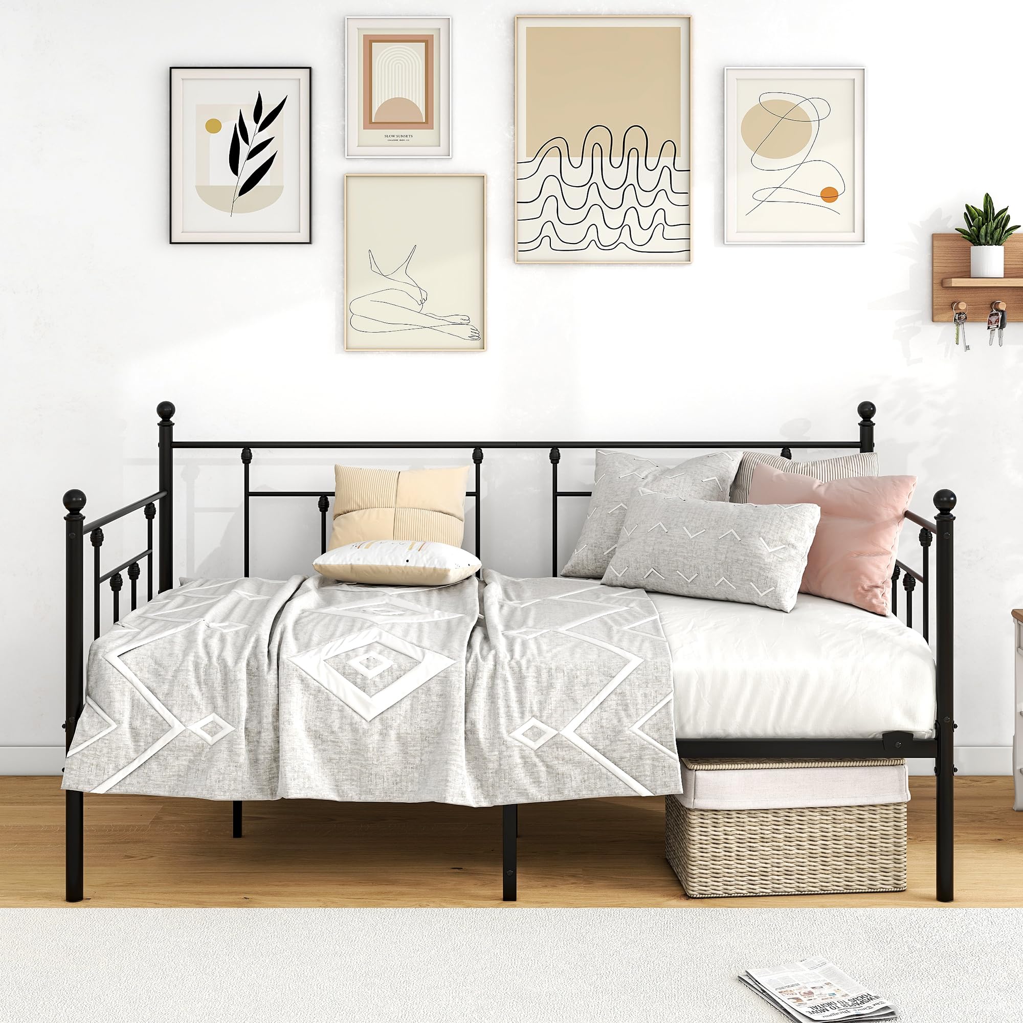 Twin Metal Daybed Frame