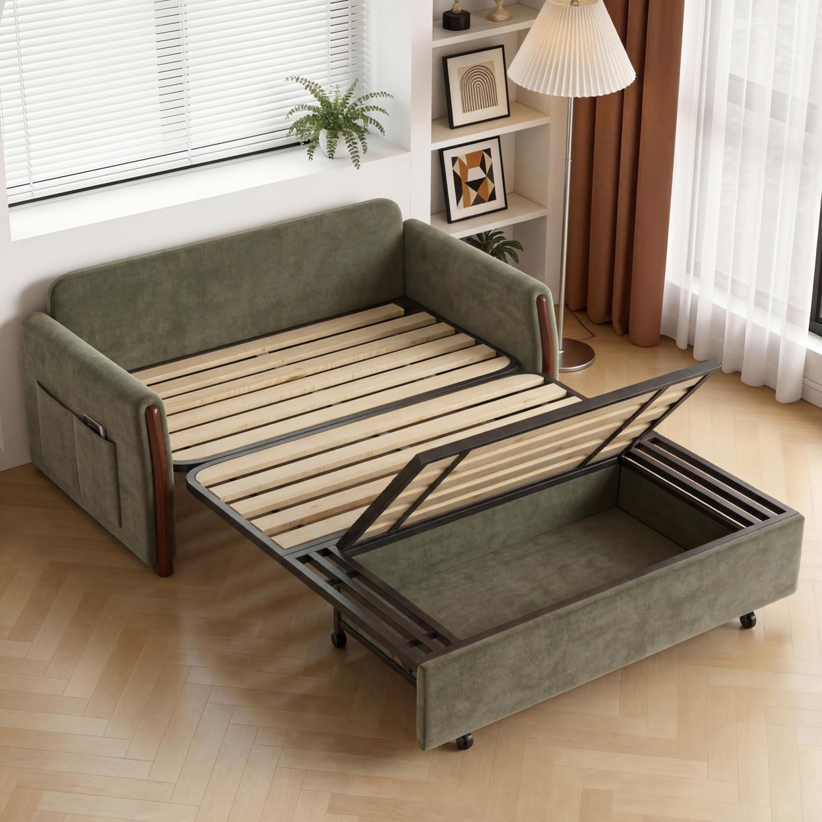 Convertible Loveseat Sofa Bed