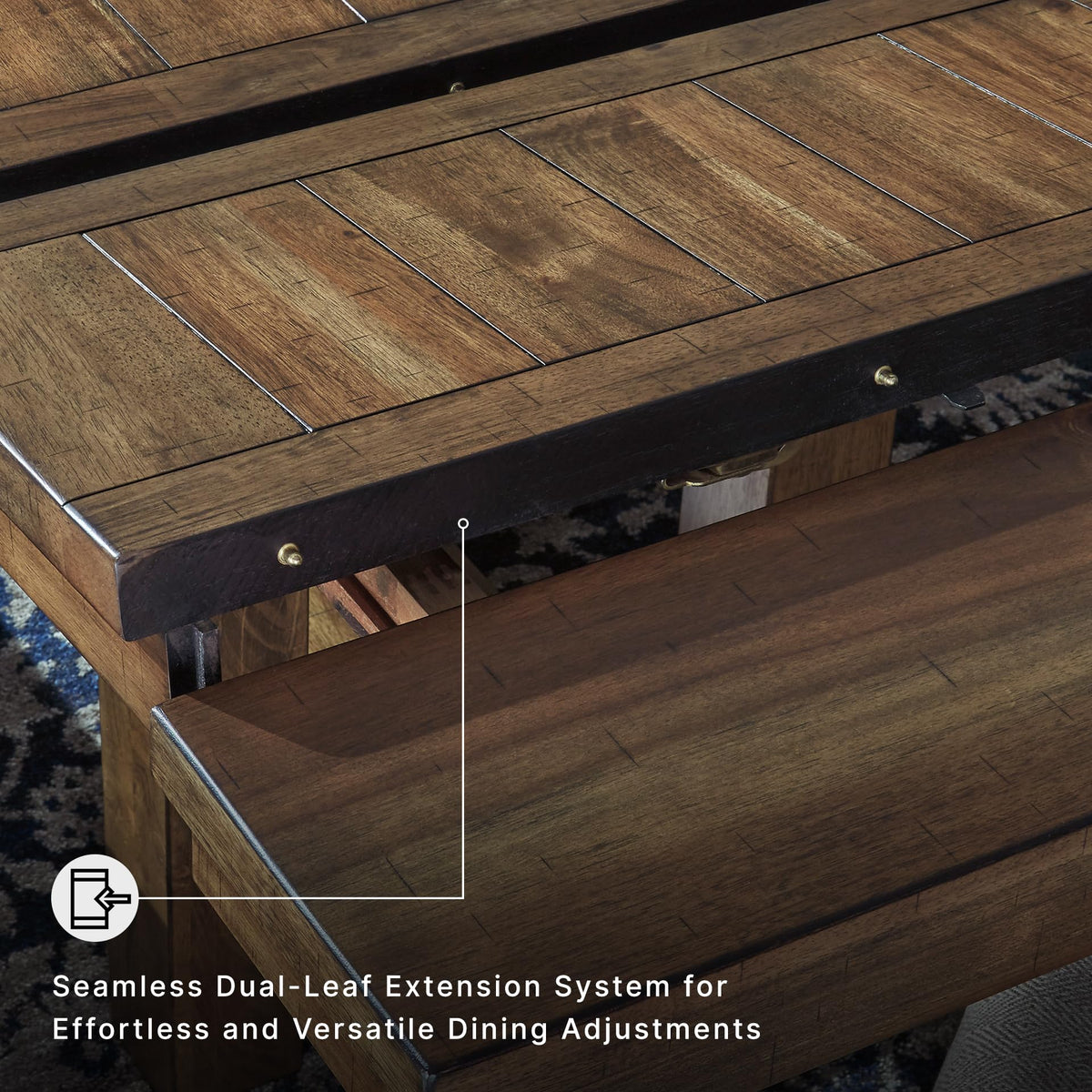 Extendable Farmhouse Dining Table