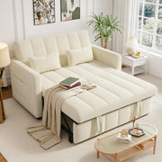 3-in-1 Convertible Loveseat Sofa Bed
