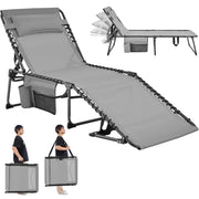 Outdoor Folding Tanning Lounge Chair