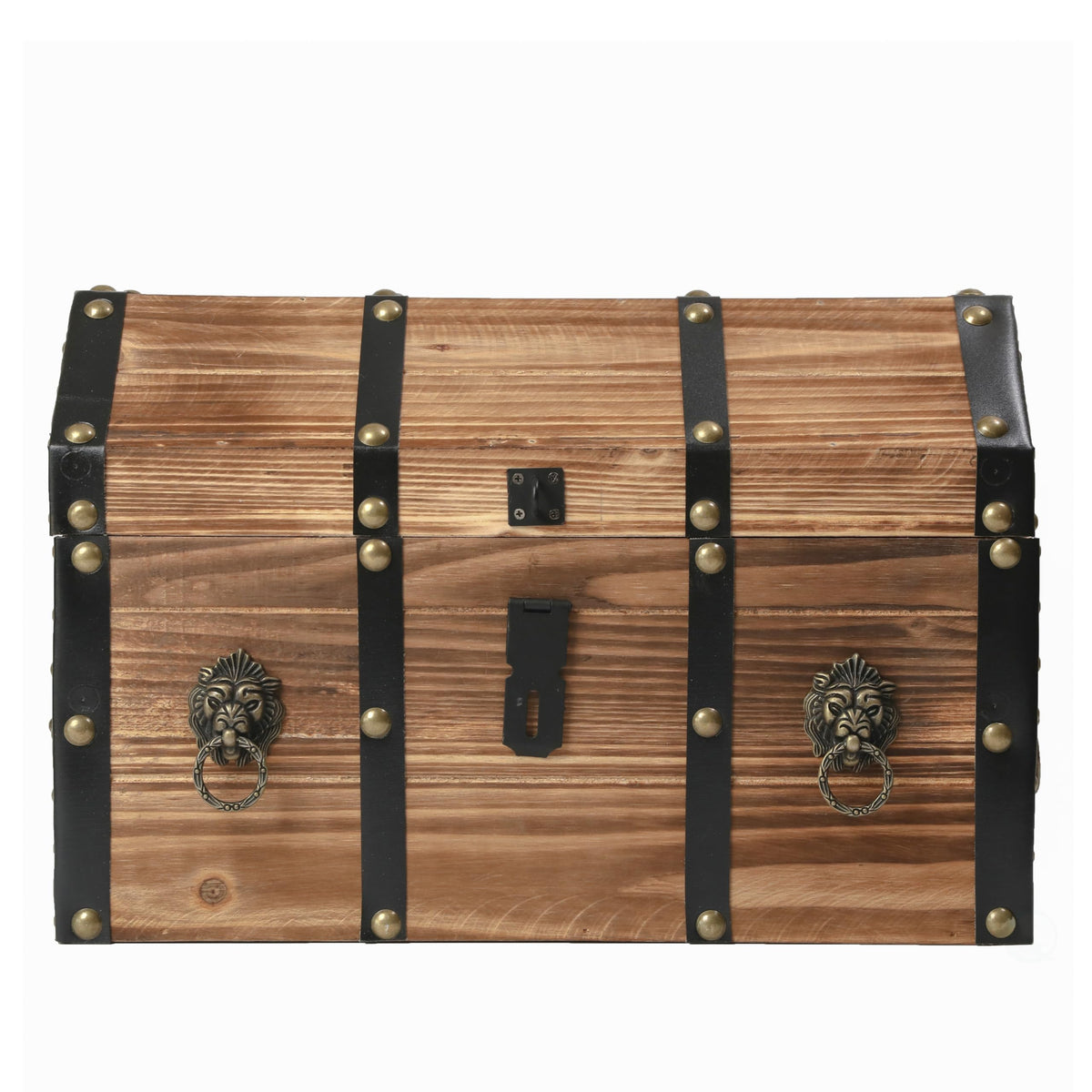 Vintage Wooden Treasure Chest