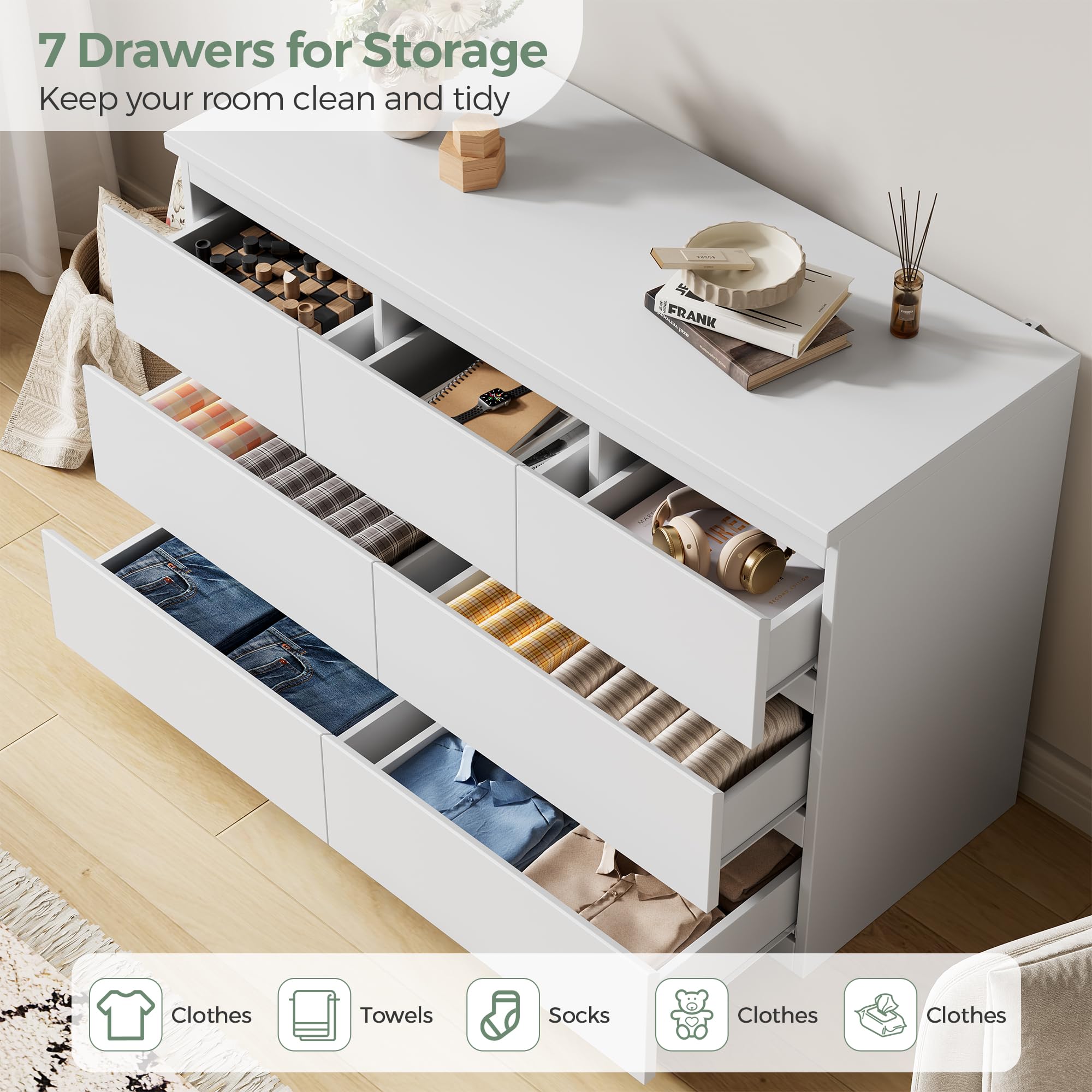 7-Drawer Dresser