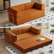 Corduroy Folding Sofa Bed