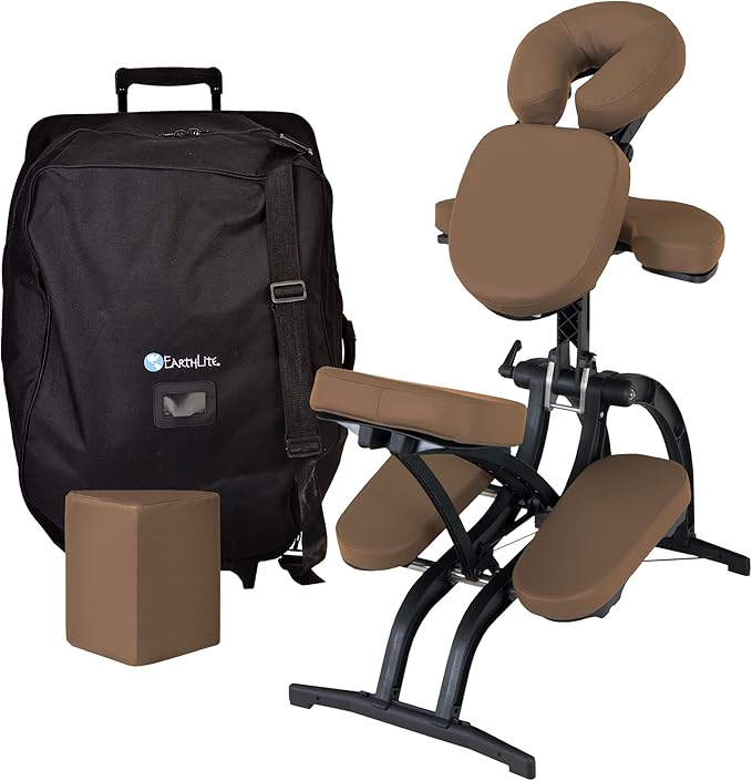 Portable Massage Chair – Adjustable Foldable Spa Chair with Carry Case
