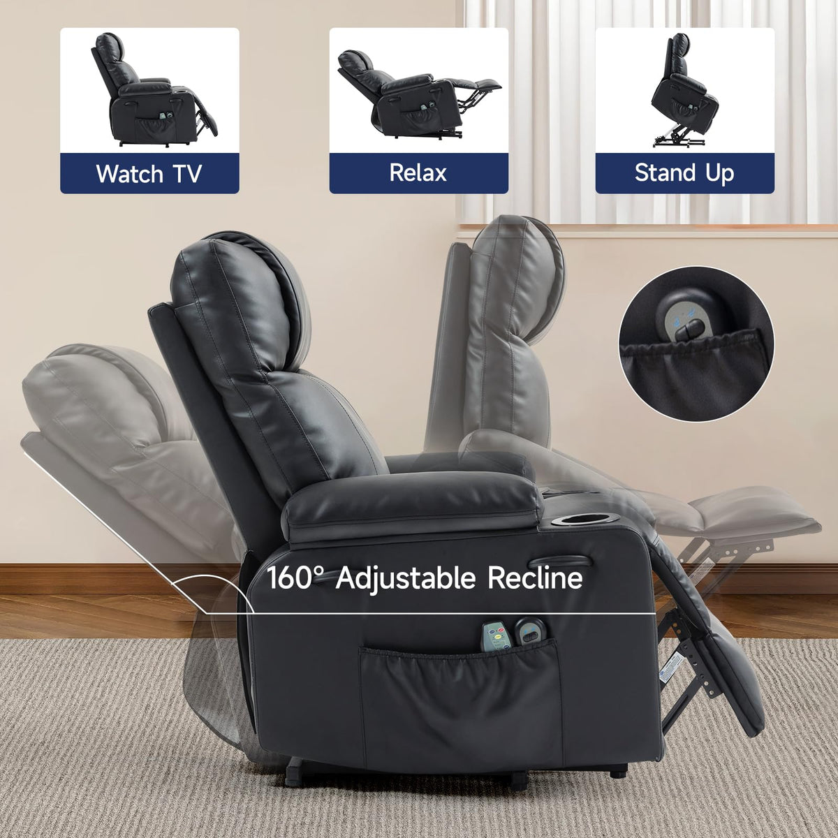 Power Lift Recliner Chair