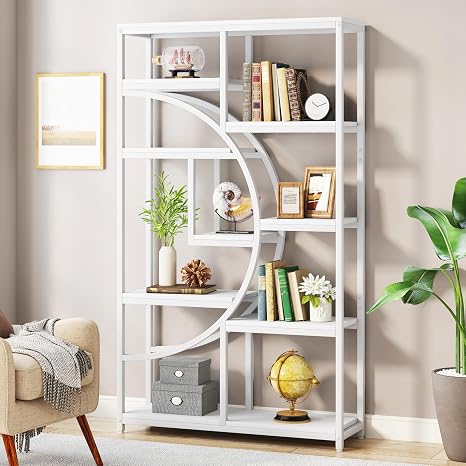 9-Shelf Etagere Bookcase