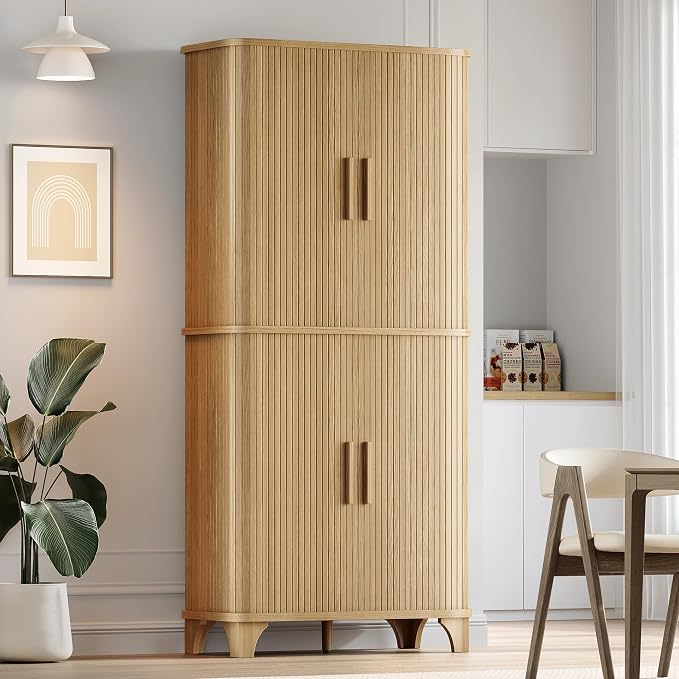 Sliding Door Pantry Cabinet