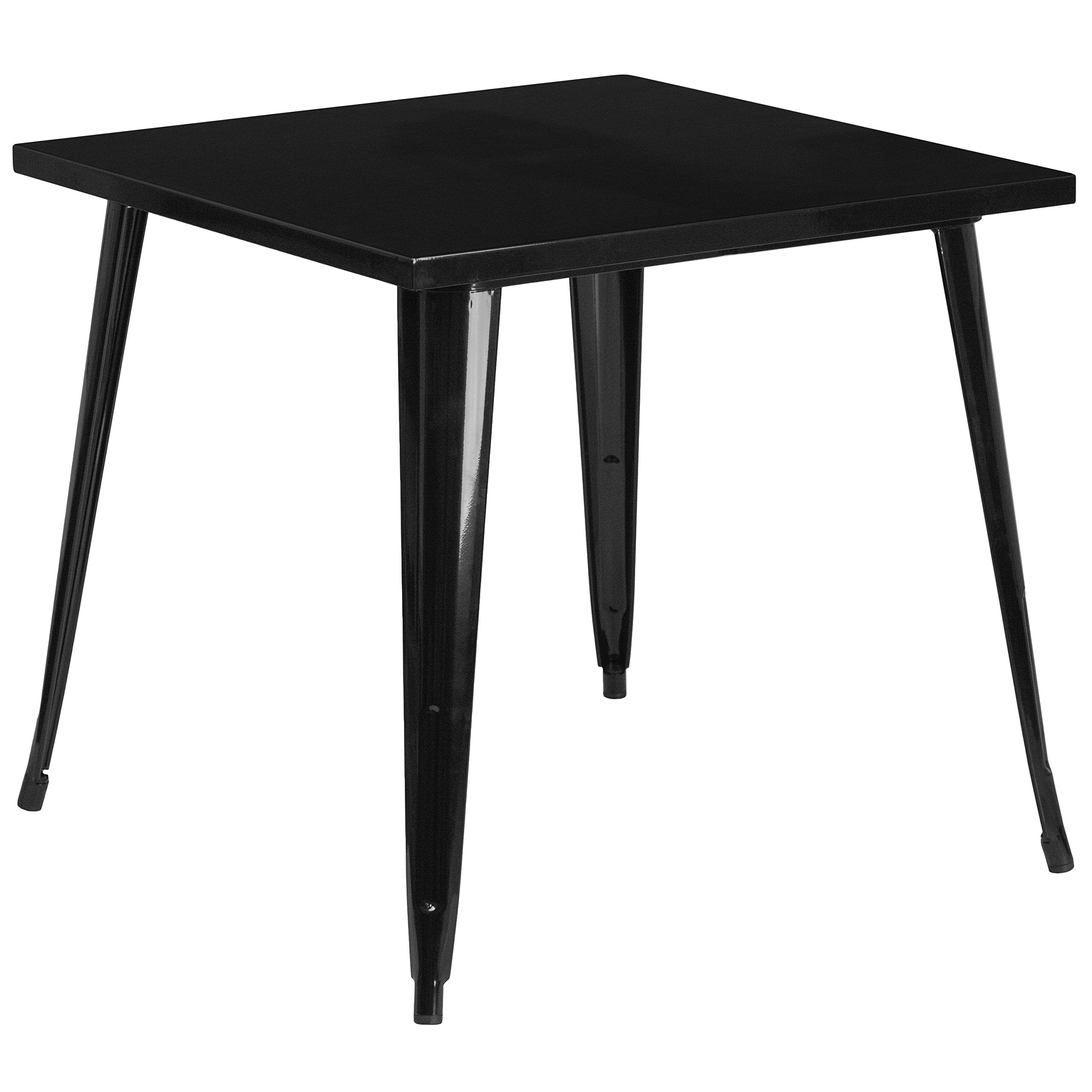 Square Metal Café Table | Indoor-Outdoor