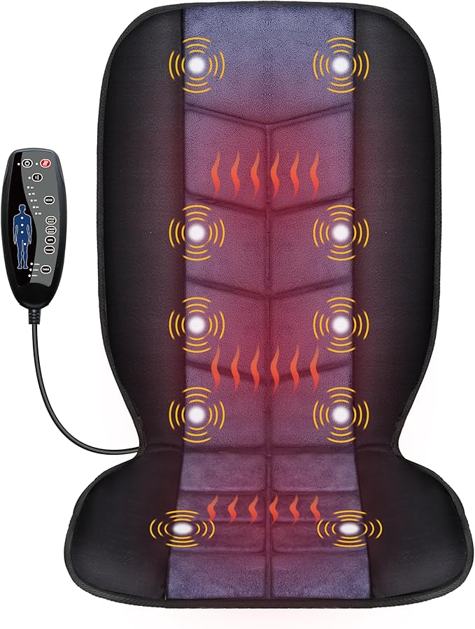 Vibration Massage Chair Pad with Graphene Heat