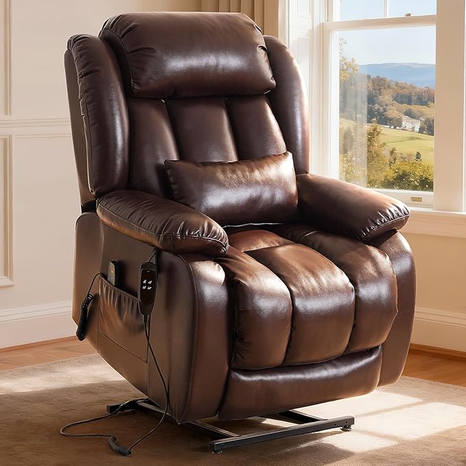 Power Lift Recliner Chair with Massage & Heat