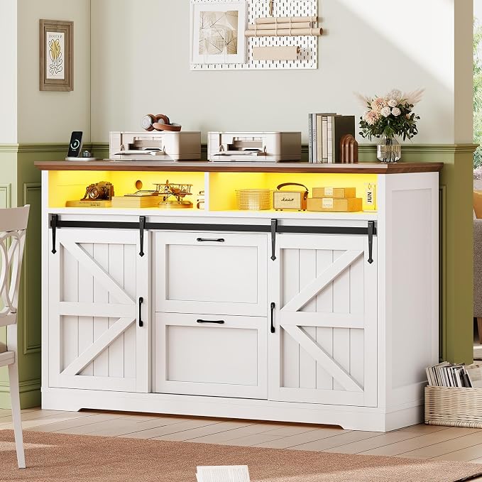 Farmhouse 2-Drawer File Cabinet