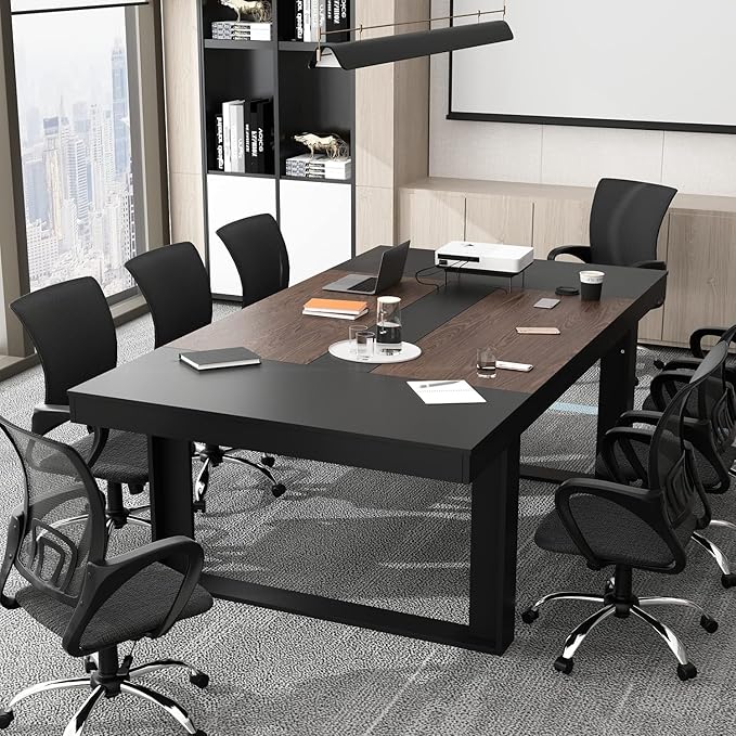 7FT Rectangular Conference Table for 6-8 People