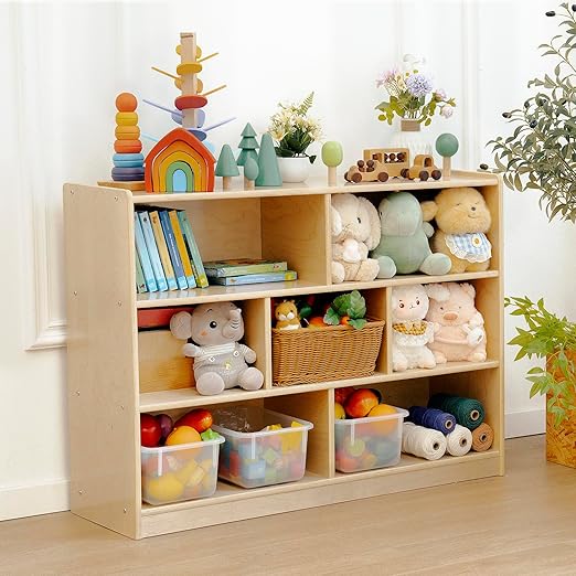 3-Tier Montessori Kids Bookshelf