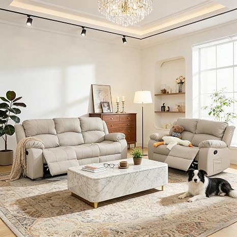 Reclining Sofa & Loveseat Set