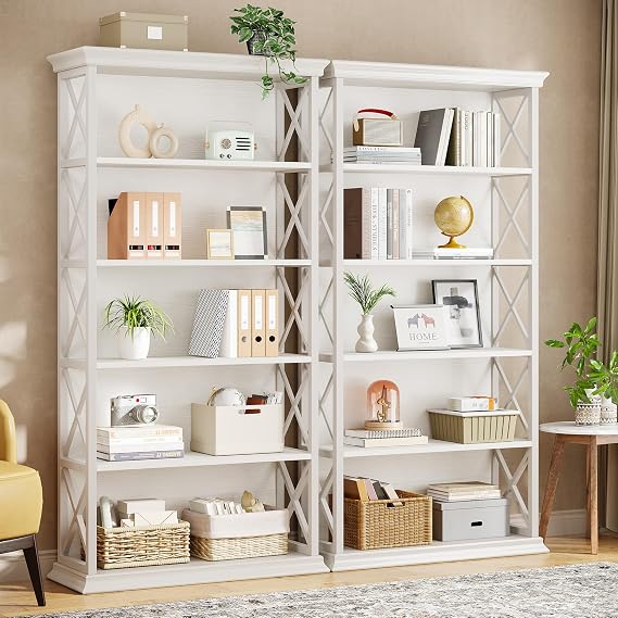 5-Shelf Industrial Bookcase